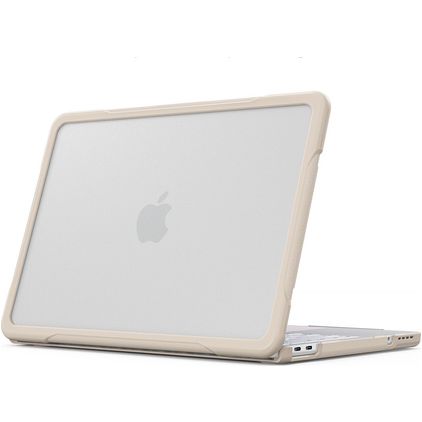 Mobigear Shockproof Pro MacBook Neo 13 palců (2026) Pevný skořepinový kryt na MacBook - Hnědá - Model A3404