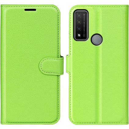 Mobigear Classic TCL 20 R 5G Wallet case - Green