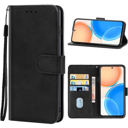 Mobigear Wallet HONOR X8 Capa livro Carteira - Preto
