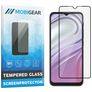 Mobigear Premium Motorola Moto G30 Tempered Glass Screen Protector - Case Friendly - Black