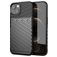 Mobigear Groove iPhone 13 Mini Joustava TPU Suojakuori - Musta