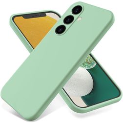 Mobigear Rubber Touch Samsung Galaxy S24 FE Silikon Etui plecki - Zielony