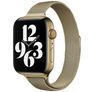 Mobigear Slim Loop Milanese Apple Watch Strap Magnetic closure - 49/46/45/44 mm - Bronze Gold