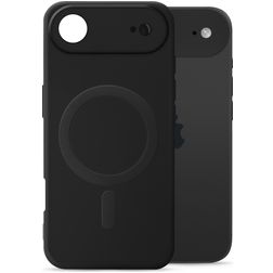My Style Protective Flex iPhone Air MagSafe Joustava TPU Suojakuori - Musta