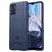 Mobigear Rugged Shield Motorola Moto E22i Joustava TPU Suojakuori Iskunkestävä - Sininen