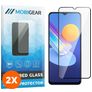 Mobigear Premium Vivo Y52 Tvrzené sklo Ochrana displeje - kompatibilní s pouzdry - Černá (2 ks)