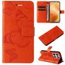 Mobigear Butterfly Xiaomi 14T Pro Lompakkokotelo + Setelitasku - Oranssi