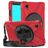 Mobigear SureGrip XGuard Samsung Galaxy Tab A7 Lite Case Plastic / Silicone Back cover + Shoulder Strap + Stand - Red