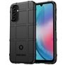 Mobigear Rugged Shield Samsung Galaxy S23 FE Fleksibel TPU Bagsidecover Stødsikkert - Sort