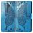 Mobigear Butterfly OPPO A9 (2020) Funda tipo libro Cartera - Azul