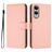 Mobigear Urban Wallet Samsung Galaxy S25 Edge Knížkové pouzdro Peněženka - Růžová