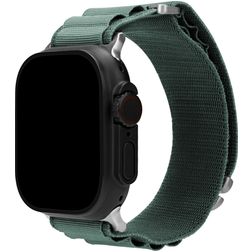 Mobilize Alpine Correa Nylon Cierre de hebilla para Apple Watch - 42/41/40/38 mm - Verde