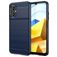 Mobigear Brushed Slim POCO M5 Joustava TPU Suojakuori - Laivastonsininen