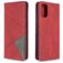 Mobigear Rhombus Slim Samsung Galaxy A41 Pungetui - Rød