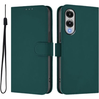 Mobigear Urban Wallet Samsung Galaxy S25 Edge Knížkové pouzdro Peněženka - Zelená