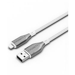 Cygnett Armoured Braided Kabel USB-A do Apple Lightning MFI 1 m - Biały