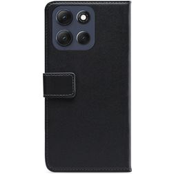 Mobilize Classic Gelly Wallet Motorola Moto G86 Lompakkokotelo + Setelitasku - Musta