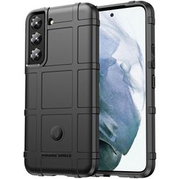 Mobigear Rugged Shield Samsung Galaxy S22 TPU flexível Capa traseira Antichoque - Preto
