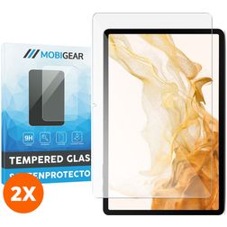 Mobigear Samsung Galaxy Tab S9 Plus Tempered Glass Screen Protector - Case Friendly (2-Pack)