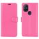 Mobigear Classic OnePlus Nord N10 5G Cover a libro portafoglio - Magenta
