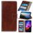 Mobigear Basic Samsung Galaxy A20e Etui z klapką typu portfel - Brązowy