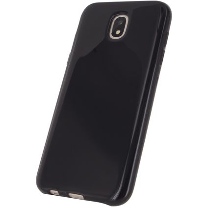 Mobilize Gelly Samsung Galaxy J3 (2017) Fleksibel TPU Bagsidecover - Sort