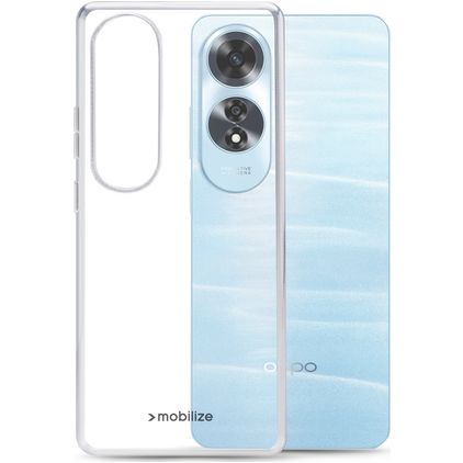 Mobilize Gelly Transparente OPPO A60 TPU flexível Capa traseira - Transparente