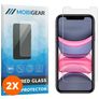 Mobigear iPhone X Vidro temperado Película de ecrã - Compatível com capas (Pack de 2)