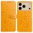 Mobigear Flowers iPhone 18 Pro Max Wallet case - Yellow