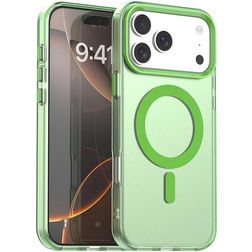 Mobigear Shockproof iPhone 17 Pro Max MagSafe Hardcase Etui plecki - Zielony