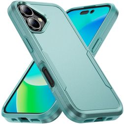 Mobigear Heavy Armor iPhone 16 Plus Hardcase Back cover Antiurto - Verde