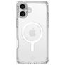 ITSKINS Level 2 HybridMagClear R Läpinäkyvä iPhone 16 Plus MagSafe Kova Suojakuori Iskunkestävä - Läpinäkyvä