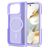 Mobigear Shockproof Google Pixel 10 Pro Fold MagSafe Funda Plástico rígido Carcasa - Morado