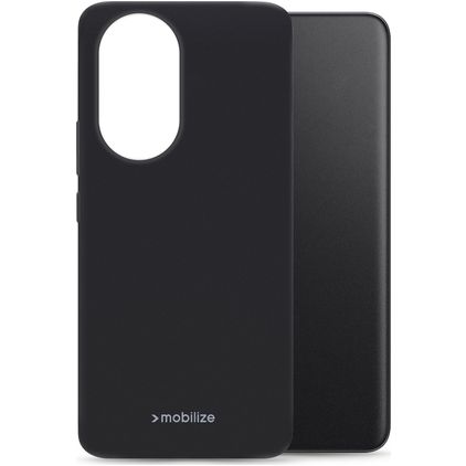 Mobilize Rubber Gelly HONOR 200 Elastyczne TPU Etui plecki - Czarny