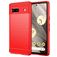 Mobigear Brushed Slim Google Pixel 7a Flexibel TPU Skal - Röd