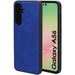 Mobiparts Classic Samsung Galaxy A56 MagSafe TPU / Umělá kůže Zadní kryt - Sapphire Blue