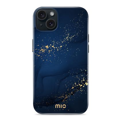 MIO iPhone 14 MagSafe Funda Plástico rígido Carcasa - Midnight Sparkle