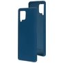 Mobiparts Samsung Galaxy A42 Silikon Zadní kryt - Blueberry Blue