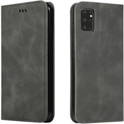Mobigear Retro Slim Samsung Galaxy S20 Plus Wallet case - Black