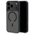 Mobiparts Hardcover iPhone 18 Pro Max MagSafe Funda Plástico rígido Carcasa - Satin Black