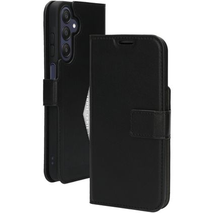 Mobiparts Classic Wallet Samsung Galaxy A25 Cover a libro portafoglio - Nero