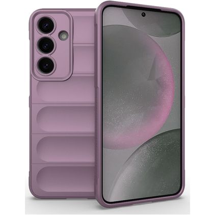 Mobigear Bumpy Samsung Galaxy S25 Plus TPU flexível Capa traseira - Roxo