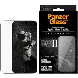 PanzerGlass Ultra Wide Fit iPhone 17 Pro Max Cristal templado Protector de pantalla - Compatible con fundas