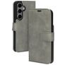 Mobiparts Classic Wallet Samsung Galaxy S24 Funda tipo libro Cartera - Granite Grey