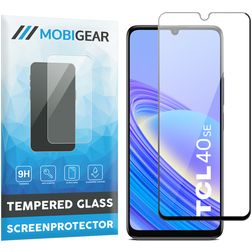 Mobigear Premium TCL 40 SE Cristal templado Protector de pantalla - Compatible con fundas - Negro