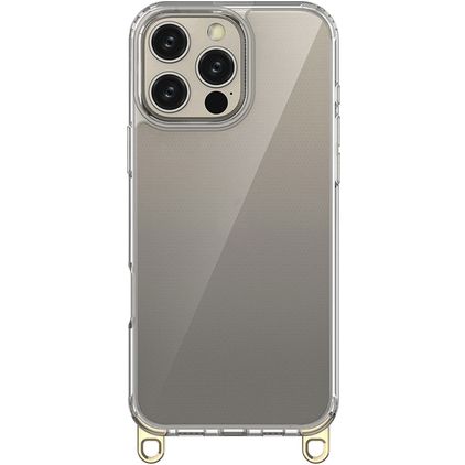 Mobigear Bungy iPhone 16 Pro Max Plástico rígido Capa traseira - Dourado