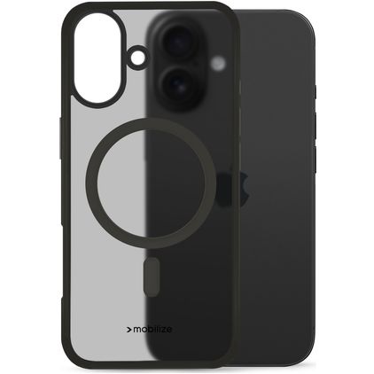 Mobilize Hybrid Pro iPhone 17 MagSafe Fodral Hårdplast Skal Stötsäkert - Svart