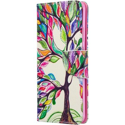 Mobigear Design Huawei P40 Pro Wallet case - Tree
