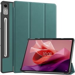 Mobigear Tri-Fold Lenovo Tab P12 Lompakkokotelo - Vihreä