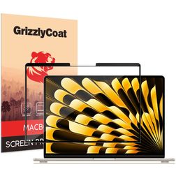 GrizzlyCoat Premium MacBook Air 15 polegadas (2023-2026) Película de ecrã em plástico - Compatível com capas